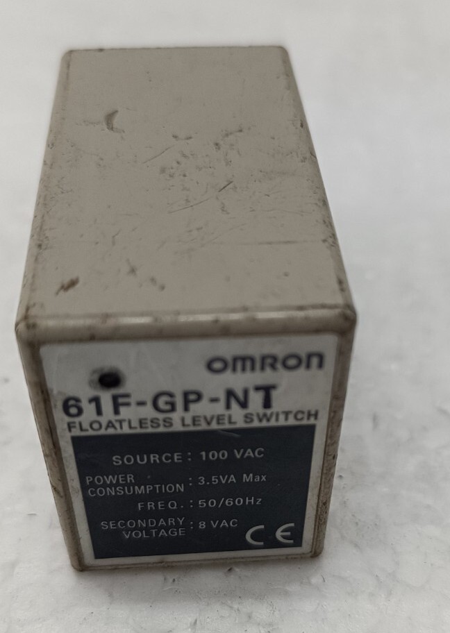 Omron 61F-GP-NT Floatless Level Switch NOT CHECKED ONLY FOR SPARES