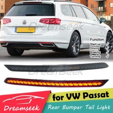 Rot LED Rückleuchte Bremse Stoßstangen für VW Passat B8 2014-2023 mit Blinker