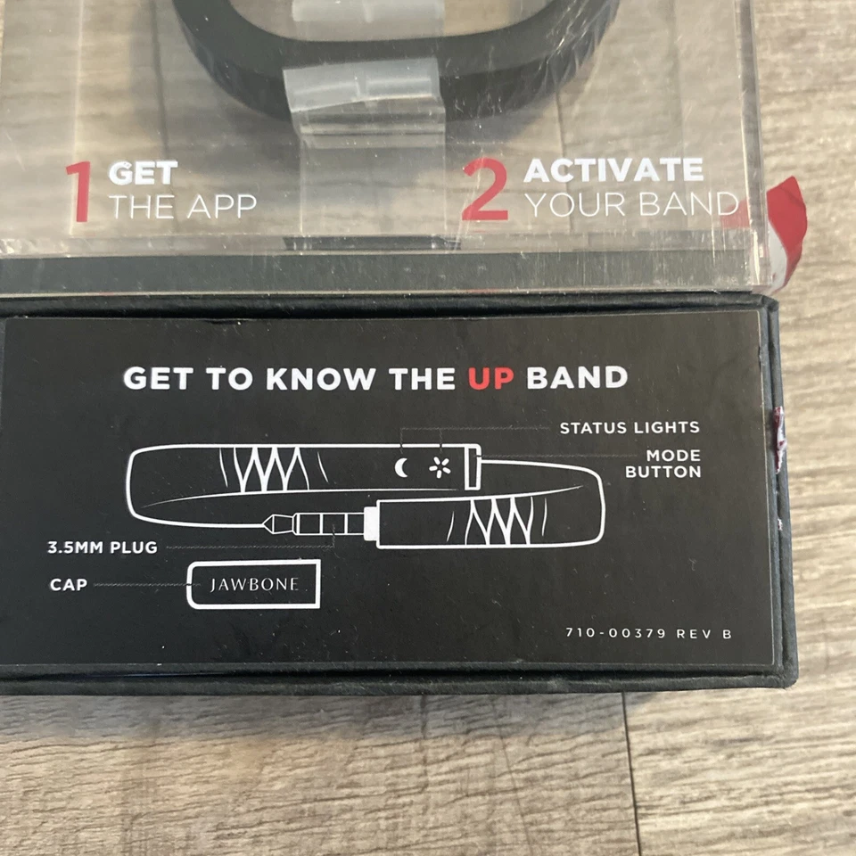 Up by Jawbone Wristband Activity Tracker - Medium - Onyx, New Open Box - Image 2 of 4