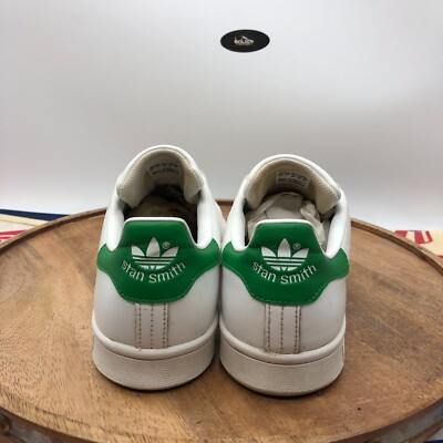 Size 8.5 - adidas Stan Smith White Green W for sale online | eBay