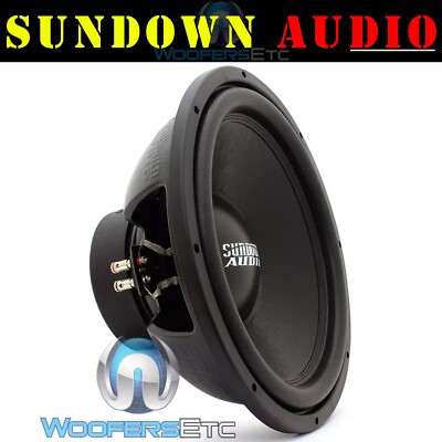 Sundown Inch Subwoofer With Box Sundown Audio SA-8 D2