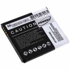 Akku für Alcatel OT-997D 1650mAh 3,7V 1650mAh/6,1Wh Li-Ion Schwarz
