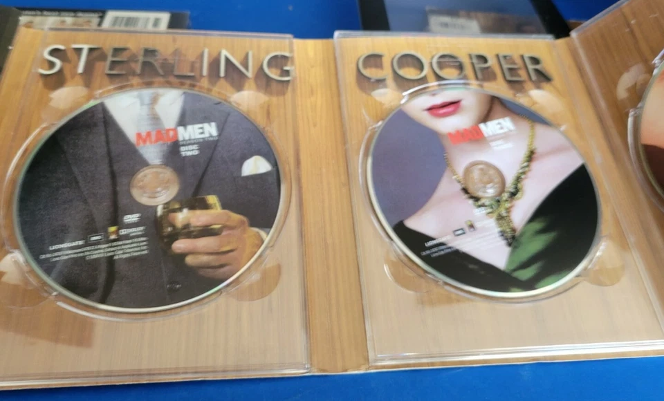MAD MEN Complete Seasons 1-3 DVD Set-12 DVD's Total-Hit AMC TV Show - Image 3 of 4