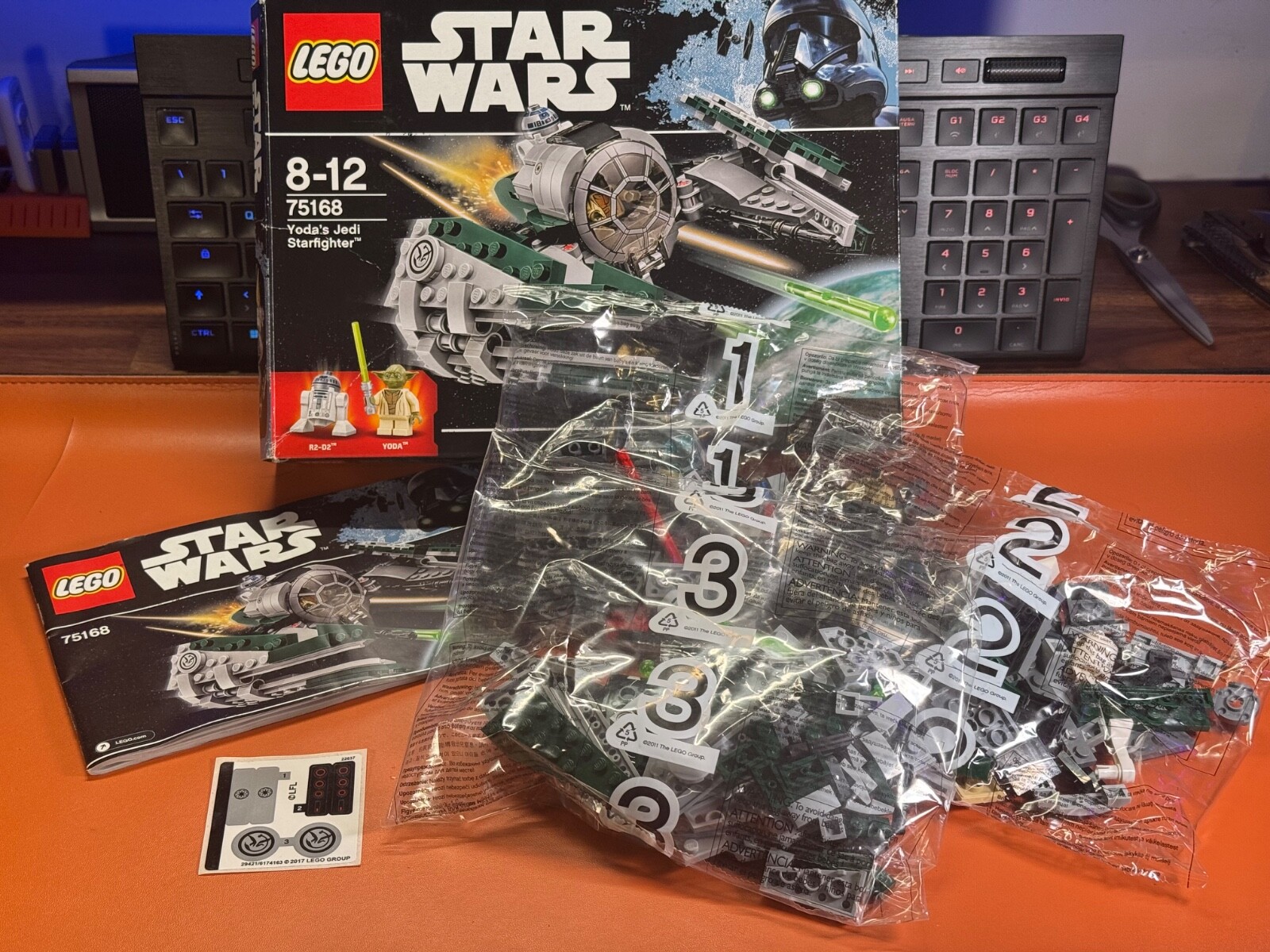 LEGO 75168 Yoda's Jedi Starfighter Star Wars Nuovo Sigillato Raro