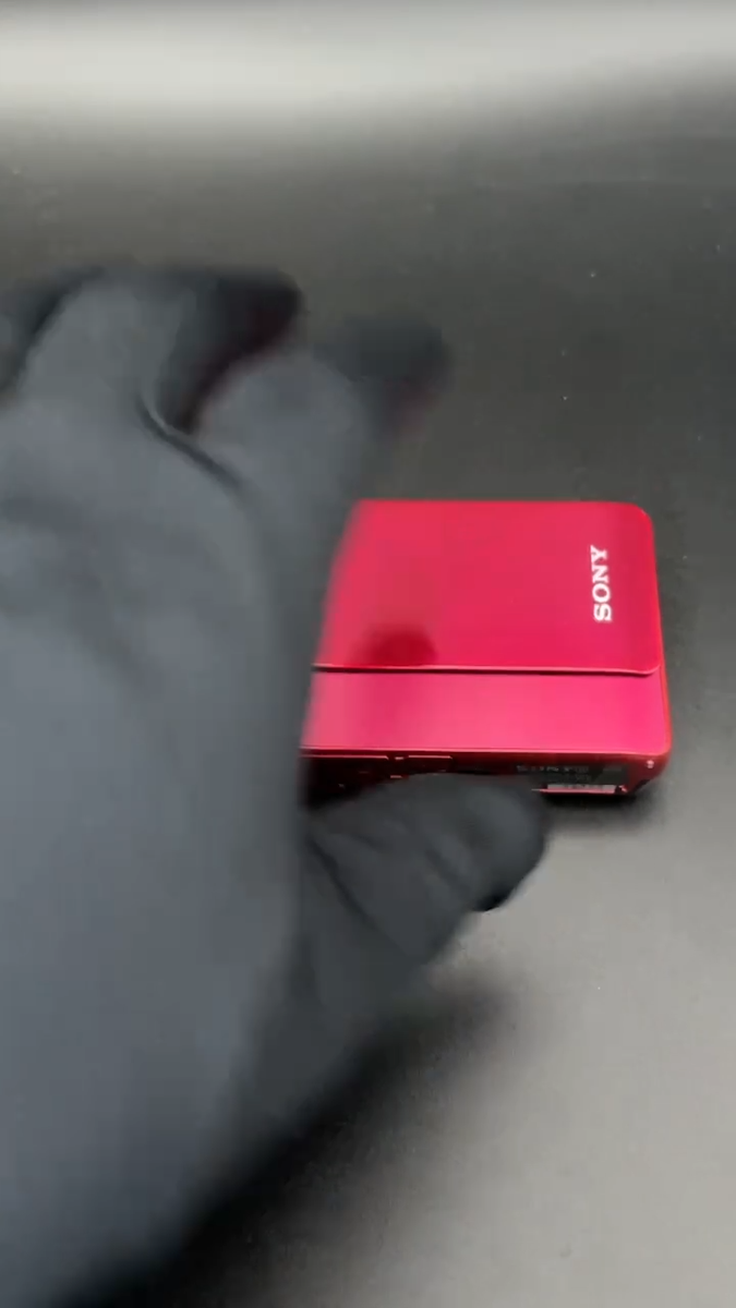 【美品】SONY DSC-TX5 レッド Sony Cyber-shot DSC-TX5 Red 10.2MP Compact Digital Camera