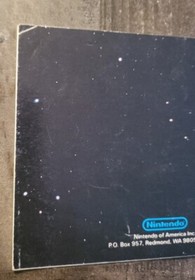 Golf Black Box Nintendo NES Manual Only