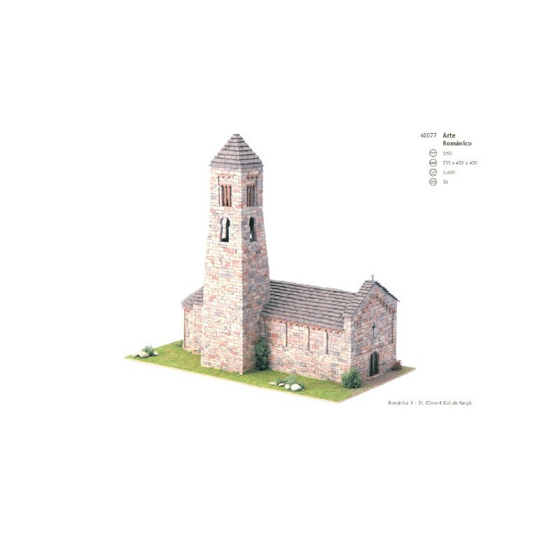 COSTRUZIONE ROMANICA 3 St. Climent Coll de Nargò ( Domus  - 40077 )