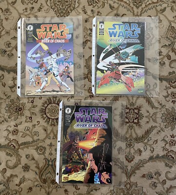Star Wars: River Of Chaos Comics Issues #1, #2 & #3 of 4