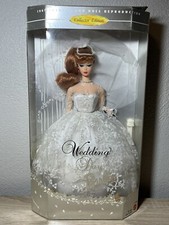 Wedding Day Barbie Doll Redhead 1961 Reproduction 1996 Mattel #17120