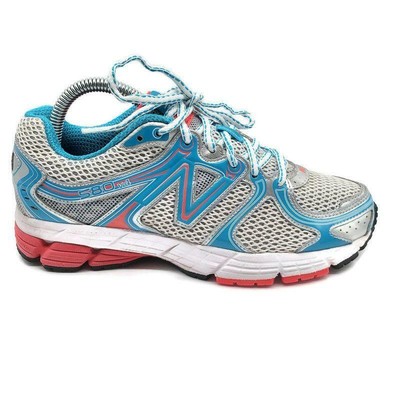 New Balance Womens 580 V4 Silver Blue Pink Running Shoes Size 7 Ebay New Balance Womens 580 V4 Silver Blue Pink Running Shoes Size 7 Ebay
