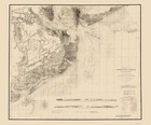 Historic Nautical Map - Charleston Harbor - USCS 1858 - 23 x 27.69