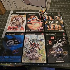 6 PS2 JP Games / GT Concept, K-1, 7 Blades, VirtualOn Marz, AC2 AA, Love Mahjong