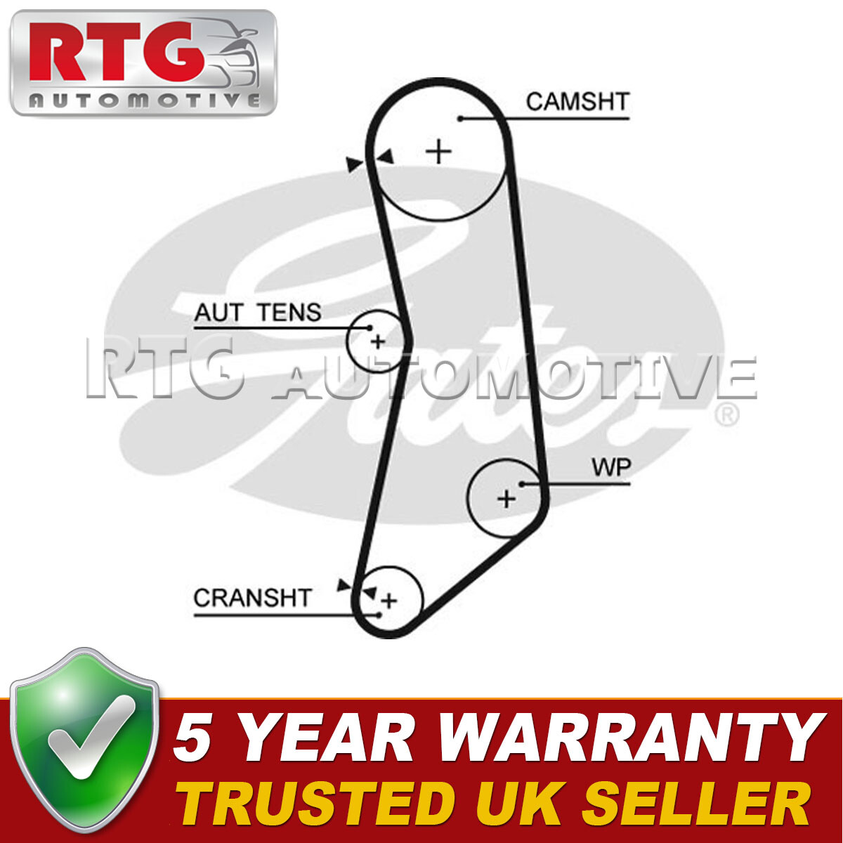Timing Cam Belt Fits Ford Ka Fiat 500 Punto Grande Panda
