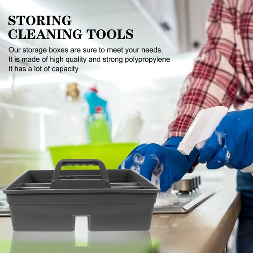 Portable Carry for Cleaning Products Cleaning Supply Organizer with Handle - Bild 13 von 17