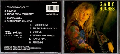 GARY HUGHES - GARY HUGHES (SAME/S.T.) [CD, 1992 NOW&THEN / TEN]