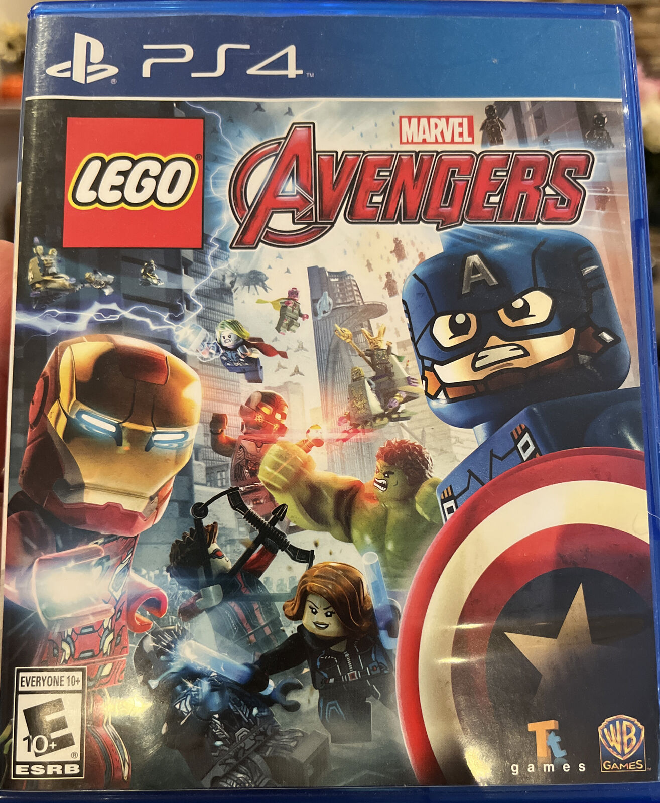 Lego Marvel Avengers Sony PlayStation 4 PS4 GAME DISC ONLY VGC # 3255