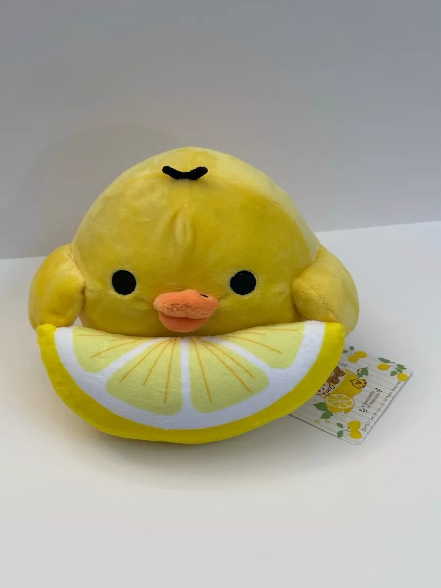 Rilakkuma San X Kiiroitori Lemon Plush Yellow Duck Chick Bird Stuffed Toy New