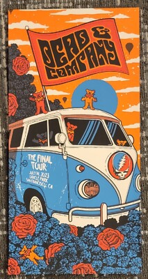Dead and Company Poster Oracle San Francisco 2023 Night 1 Justin