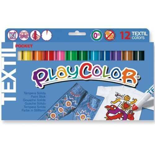  Tempere Playcolor Solido Multicolore - Zdjęcie 1 z 1