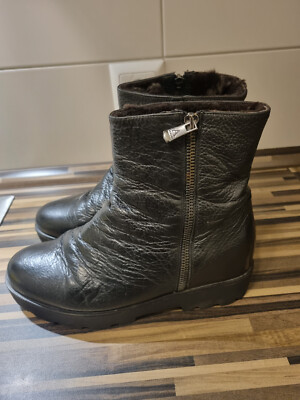 Albano 38 Stiefel Damen Halbstiefel Damenstiefel Winterstiefel