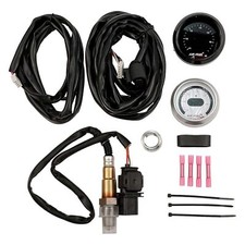 52mm Aem 30-4110 Wideband O2 Air Fuel Ratio Gauge Afr With 4.9 Uego Lsu Sensor