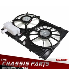 Front Radiator Condenser Cooling Fan Assembly For Toyota Sienna 2006-2008 2007