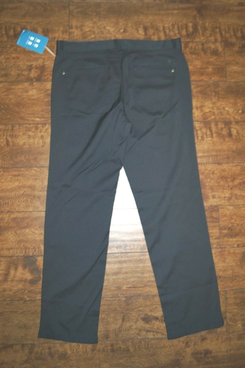 HAGGAR MENS H26 ACTIVE STRETCH PANTS SIZE 30 X 30 NWT | eBay