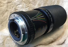 Sears Camera Lens With Macro Model 202. 737020.  F= 80 - 200mm. Made in Korea.