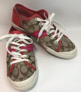 coach sneakers pink