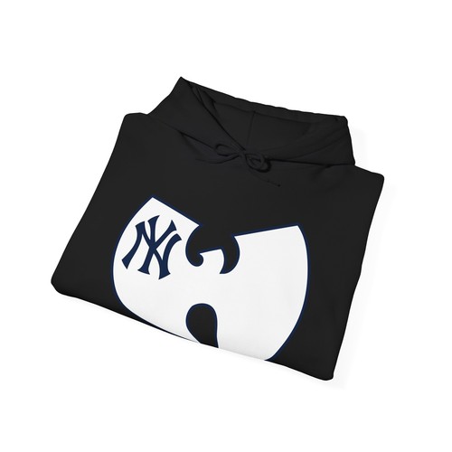 NEW YORK gildan HOODIE Yankees Wu Tang Clan Baseball - Picture 13 of 21