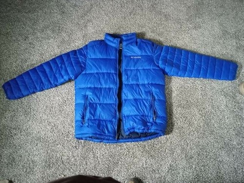 Mens COLUMBIA Soft Metal Blue Thermal 