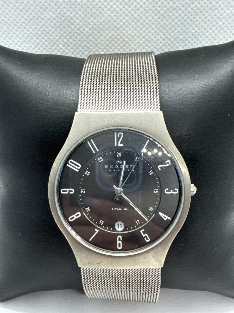 233xlttm Reloj Skagen Titanium Reloj Skagen Grenen 233XLTTM Gris