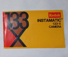 Vintage KODAK Instamatic 133-X Camera Manual