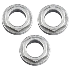 3PK Hex Flange Bearings 941-04124 Compatible with MTD Troybilt Bolens Yardman