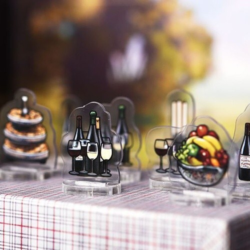 Deluxe Acrylic Upgrade Pack for Picture Perfect Board Game by Arcane Wonders - Picture 5 of 5