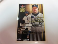 2001 Fleer Authority Figure Clemens & Hernandez Card #12 of 20 AF #24/1750