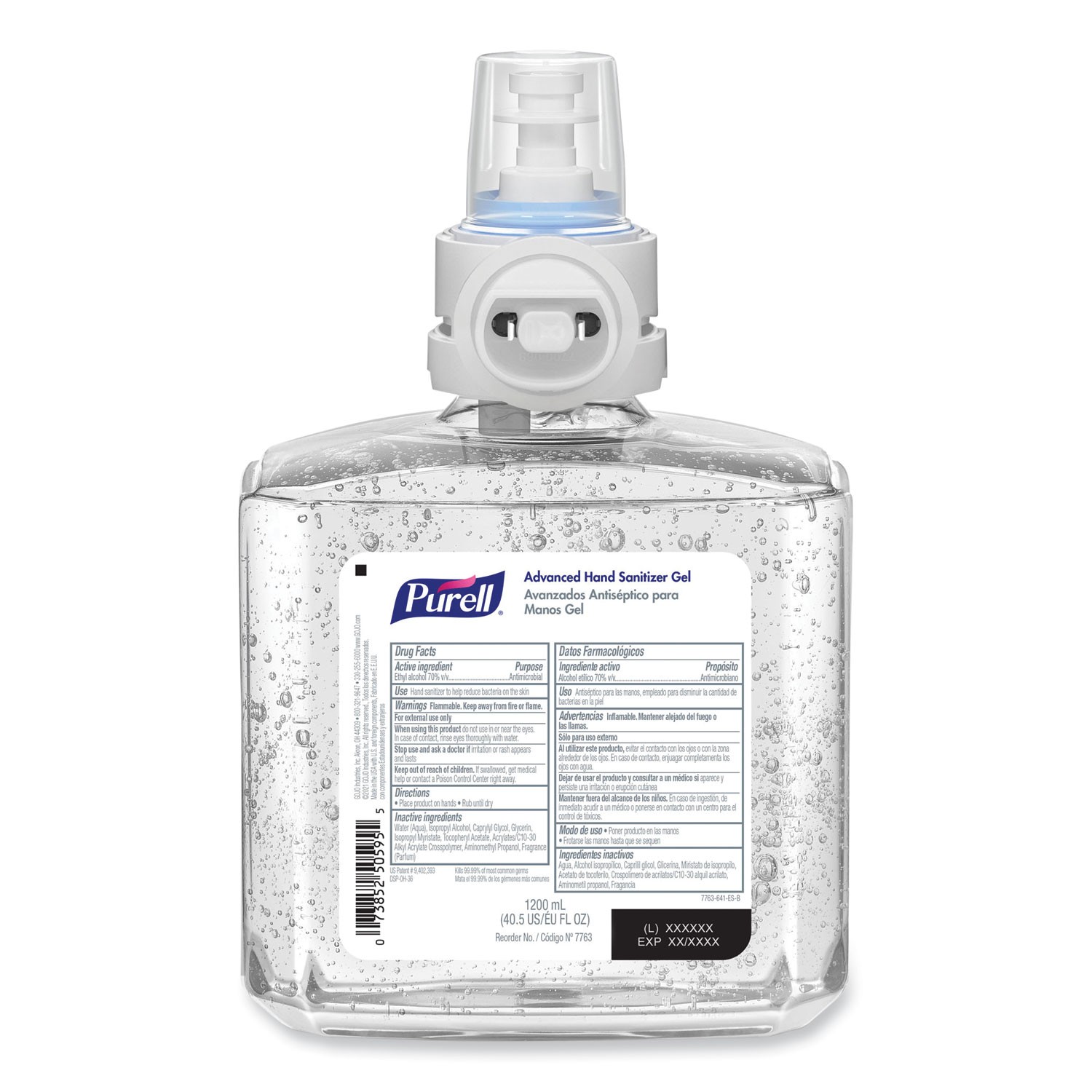 Дозатор для дезинфицирующего средства для рук Purell Advanced с гелевым наполнителем Clean Scent ES8 2Ct 776302 11590₽