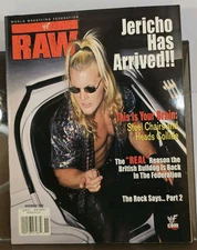 WWF RAW Magazine Jerico Has Arrived Chris Jericho November 1999 Vintage WWE