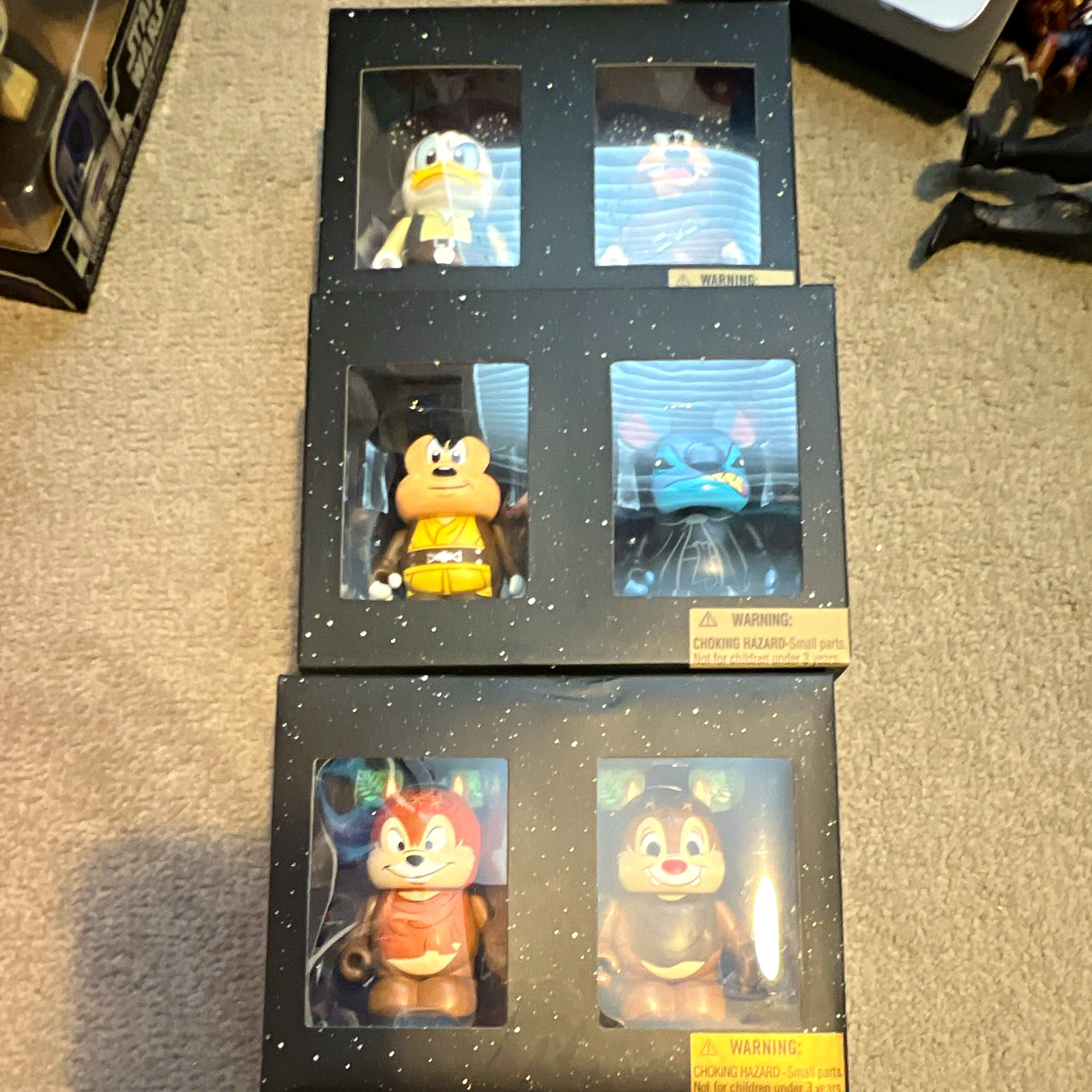 Disney Star Wars Vinylmation 3x twin set lot limited edition