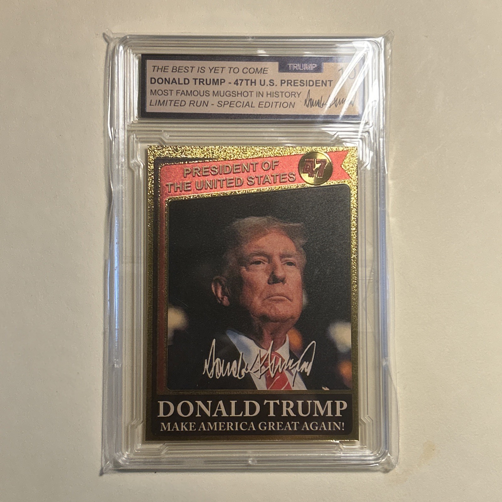 Donald Trump Trading Card