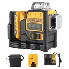 DeWalt DW089LG 12V Green Line 3 x 360 Laser Level Laser Tool battery + charger