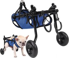 XS Adjustable Dog Wheelchair for Back Legs Pet/Doggie Doggy Wheelchairs