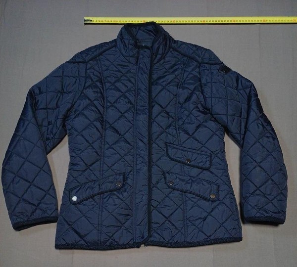 Women London Fog Jacket Black Polyester 40