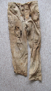 1890's Morning Star Mine California Underground Miners Relic Pants Cerro Gordo