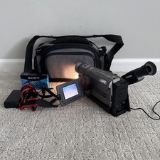 JVC GR-SXM340U Compact Super VHSC Camcorder 600x Zoom VCR Transfer BUNDLE TESTED