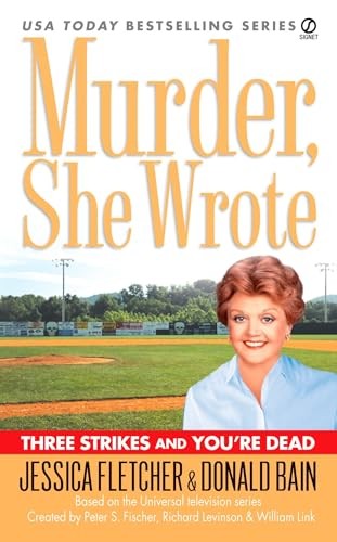 Murder She Wrote Three Strikes and Youre Dead by Jessica Fletcher PAPERBACK - Image 2