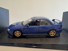 1:18 Autoart Subaru Impreza WRX Blue 4 Door 78622