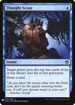 NM Thought Scour, MTG, The List, Magic the Gathering, 76