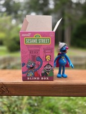 Super7 Sesame Street Grover Blind Box Action Figure Plastic Cartoon TV Character