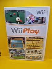 Nintendo Wii Play Multiplayer Sports Arcade Game Billiards Tennis Manual